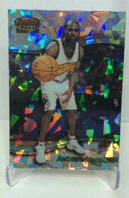 1998-99 Bowman's Best Atomic Refractor #104 Antawn Jamison Rookie RC #ed 100 - Image 1 of 4