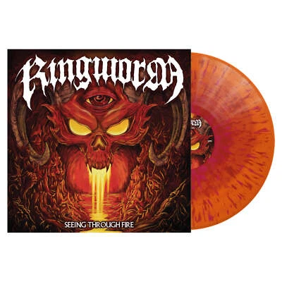 RINGWORM - Seeing Through Fire - Vinyl-LP - red in orange splatter Vinyl - Bild 1 von 2
