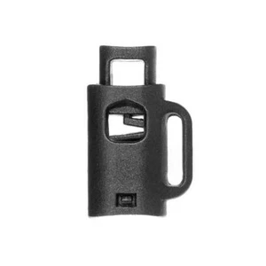 PARACORD PLANET Coffee Cup Cord Lock 6 mm Hole Plastic (Black) - Multi Packs - Picture 1 of 6