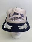 vintage admiral snap back hat Jacks engine and field service USA made Odessa TX