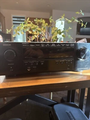 Denon AVR-S540BT- AV Receiver 4K HDR- 5.2 Channel 140 Watts per Chanel No Remote - Image 1 of 4
