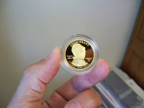 2011 W - JULIA GRANT - FIRST SPOUSE GOLD - PROOF - PERFECT Cover