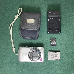 Canon IXUS 970 IS 10MP Digital Point & Shoot Compact Camera, Battery & Charger - Picture 1 of 14
