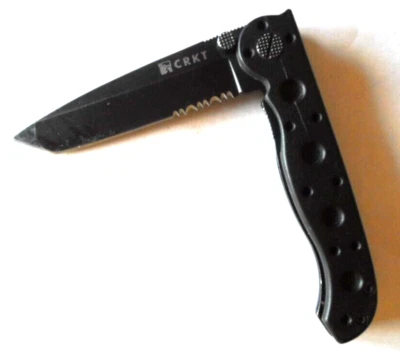 CRKT M16-10KZ Carson Folding Tanto Pocket Knife, Combo Blade - Image 1 of 3