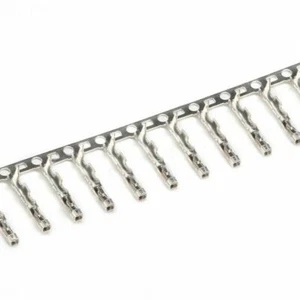 100Pcs Dupont Female Crimp Pin Plug Terminal Connector Strip Mount Pitch 2.54mm - Picture 1 of 3
