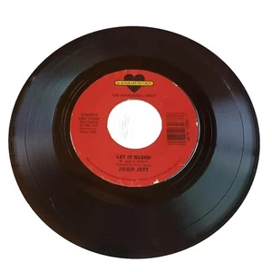 Joan Jett Dirty Deeds 7" Vinyl Record 45RPM Blackheart 1990 Hard Rock Retro - Picture 1 of 2