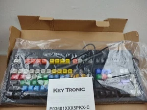 Keytronic E03601PS25PKB-C Wired Keyboard - Picture 1 of 4