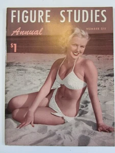 Figure Studies Annual #6, VF Scarce Model 1950s Photo Magazine! 1st Issue - Picture 1 of 4