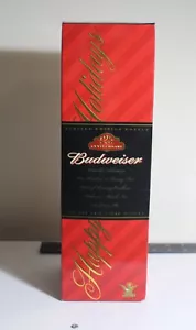 Budweiser 125th Anniversary Special Edition Bottle With Box Limited Edition - Picture 1 of 8