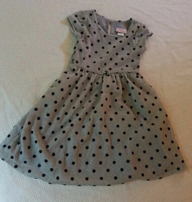 Vestido para niña Bloome De Jeune Fille brillante a lunares talla 7 brillo con negro Foto 1 de 4
