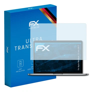 atFoliX 2x Screen Protector for Apple MacBook 12 inch 2017 clear - Image 1 of 4