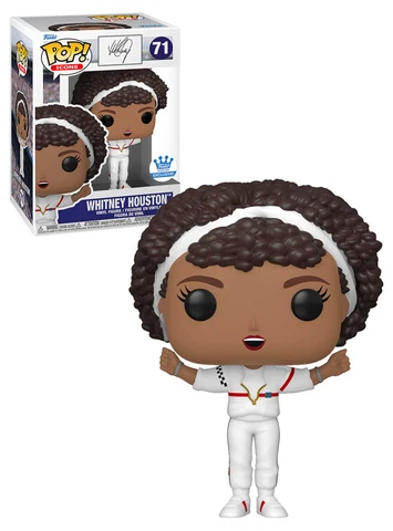Funko POP! Rocks Whitney #71 Whitney Houston In Super Bowl Outfit - Limited Funk Cover