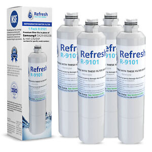 Replacement For Samsung HAF-CIN Refrigerator Water Filter - by Refresh (4 Pack)