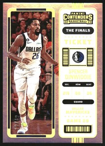 2022-23 Panini Contenders The Finals Ticket #61 Spencer Dinwiddie /49