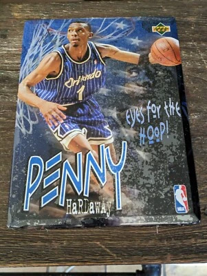Anfernee Hardaway Penny Upper Deck Metal Plaque Sign 1996 NBA SEALED NOS - Image 1 of 2