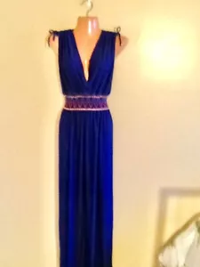 Women's Plus Size Sleeveless Casual Bohemian Long Maxi Dress 1X - Picture 1 of 5