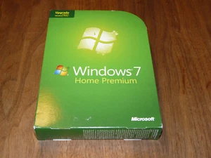 Microsoft Windows 7 Home Premium englische Upgradeversion DVD retail - Bild 1 von 7