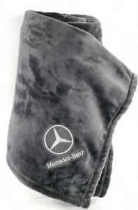 Mercedes Benz Luxury Embroidered Blanket 'The Autobahn Collection' 60" x 72" - Picture 1 of 3