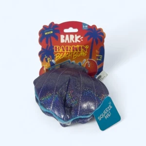 Bark Barkin Beach BumsFeeders Dog Toy Pearl Clinker & Squeaker S-M - Picture 1 of 3