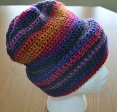 Sombrero/Gorro de Alpaca en Púrpura, Rosa, Verde azulado, Dorado, Azul - Unisex Foto 1 de 3