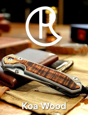 🌟RARE POLISHED '25 ANNUAL REEVE EXCLUSIVE! HAWAIIAN KOA-WOOD INLAY LG SEBENZA31 - Image 1 of 4
