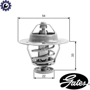 THERMOSTAT COOLANT TH22682G1 FOR ISUZU TFR/TFS/Pickup D-MAX KB MIDI/Van/Bus 2.5L - Picture 1 of 8
