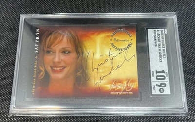 2006 Firefly: Safron Played By  Christina Hendricks Auto A10 Authentic SGC 9 10 - Image 1 of 4