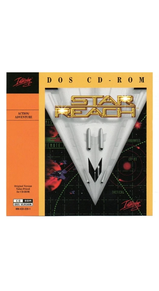 NIP 1994 Star Reach PC CD-ROM DOS Version  FACTORY SEALED - Image 1 of 1