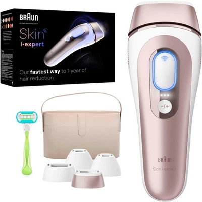 BRAUN Smart IPL Skin i·expert PL7387 Haarentfernungsgerät 4 Aufsätze App B-WARE - Bild 1 von 3