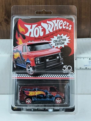Van Hot Wheels Collectors Edition 2018 personalizada GMC Panel nova na embalagem - Imagem 1 de 4