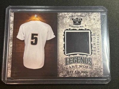 🔥Jeff Bagwell 2022 Sport Kings “Game Used Patch” #LPM-40 Astros - Image 1 of 2