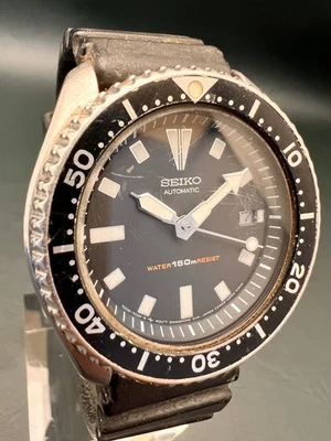 Reloj Automático Vintage 1991 Seiko 7002-7009 Scuba Diver 150m Estado Original Foto 1 de 4