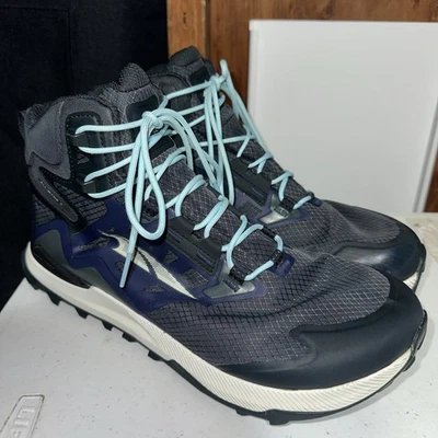 Botas de Trail Running Altra Lone Peak All-wthr 2 para Mujer Talla 11 Púrpura/Negro/Azul Foto 1 de 4