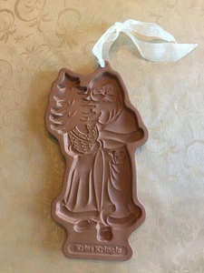 Vintage Kriss Kringle 1991 Longaberger Pottery Cookie Mold - Picture 1 of 2