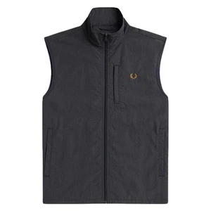 Fred Perry  Chaleco Anchor para Hombre (SY3467) - Imagen 1 de 2