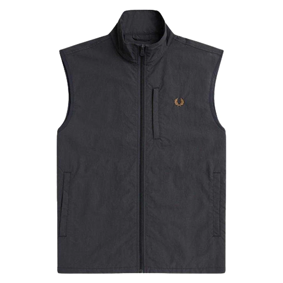 Fred Perry  Chaleco Anchor para Hombre (SY3467) - Imagen 1 de 2