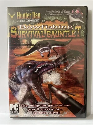 Hunter Dan Bowfishing Survival Gauntlet PC (New Sealed Cd-Rom, 2004 See Photos!) - Image 1 of 4