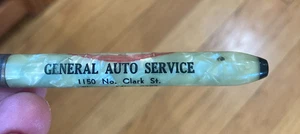 Advertising Mechanical Pencil General Auto Service Maremont Springs Chicago IL - Picture 1 of 7