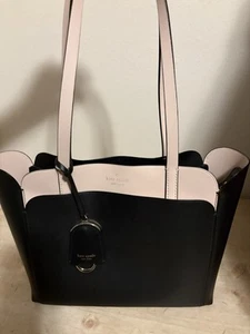 Kate Spade Black New York Women's Medium Satchel Bag With Zipper And Handles - Picture 1 of 9