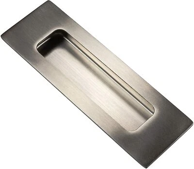 Tirador Empotrado Anguloso de Puerta Corrediza 120x40 Manija Acero Inox. Muebles - Imagen 1 de 4