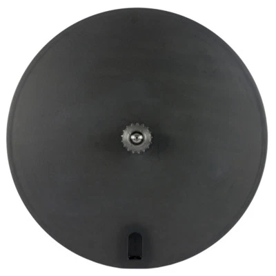 700C Carbon Disc Wheel Track Bike Fixed Gear Disc Wheels Rear Disc Wheels Black - Image 1 of 4