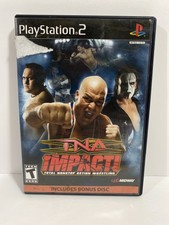 TNA Impact Sony PlayStation 2 2008 PS2 FAST FREE SHIPPING 🚐🔥