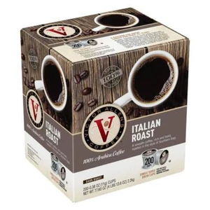 Victor Allen'S Coffee Italian Roast Coffee Dark Roast Single Serve Coffee Pods - Picture 1 of 9