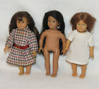 3 Pleasant Company American Girl Mini Dolls 6"