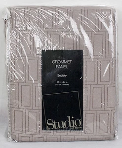 JCPenney Studio Society gefütterte Ösenverkleidung - 50” x 84” - Sullivan khaki - Bild 1 von 5