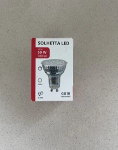 Ikea SOLHETTA LED Bulb GU10 380 Lumen 3.3 W, Dimmable 305.301.21 - NEW - Picture 1 of 12