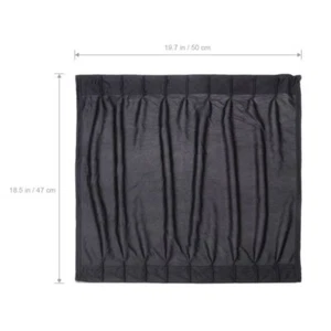 2x Car Side Window Sun Shades Blinds Privacy Curtain Screen Retractable Sets - Picture 1 of 12