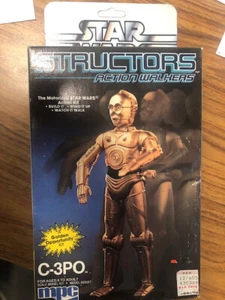 MPC Star Wars Structors Action Walkers C-3PO Model Kit #1-1901 - New In Box 1984 - Picture 1 of 4