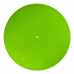 Dr Suzuki Mix Edition Slipmats Pair in Pear Green Ultimate DJ Turntable Slipmat - Picture 1 of 3