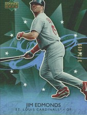 2006 (CARDINALS) UD Future Stars Green #66 Jim Edmonds /499